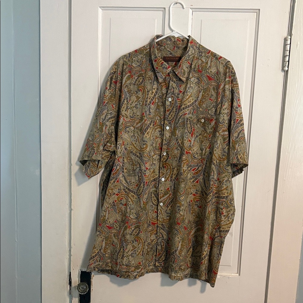 Tori Richard Multicolor Paisley Men's Shirt